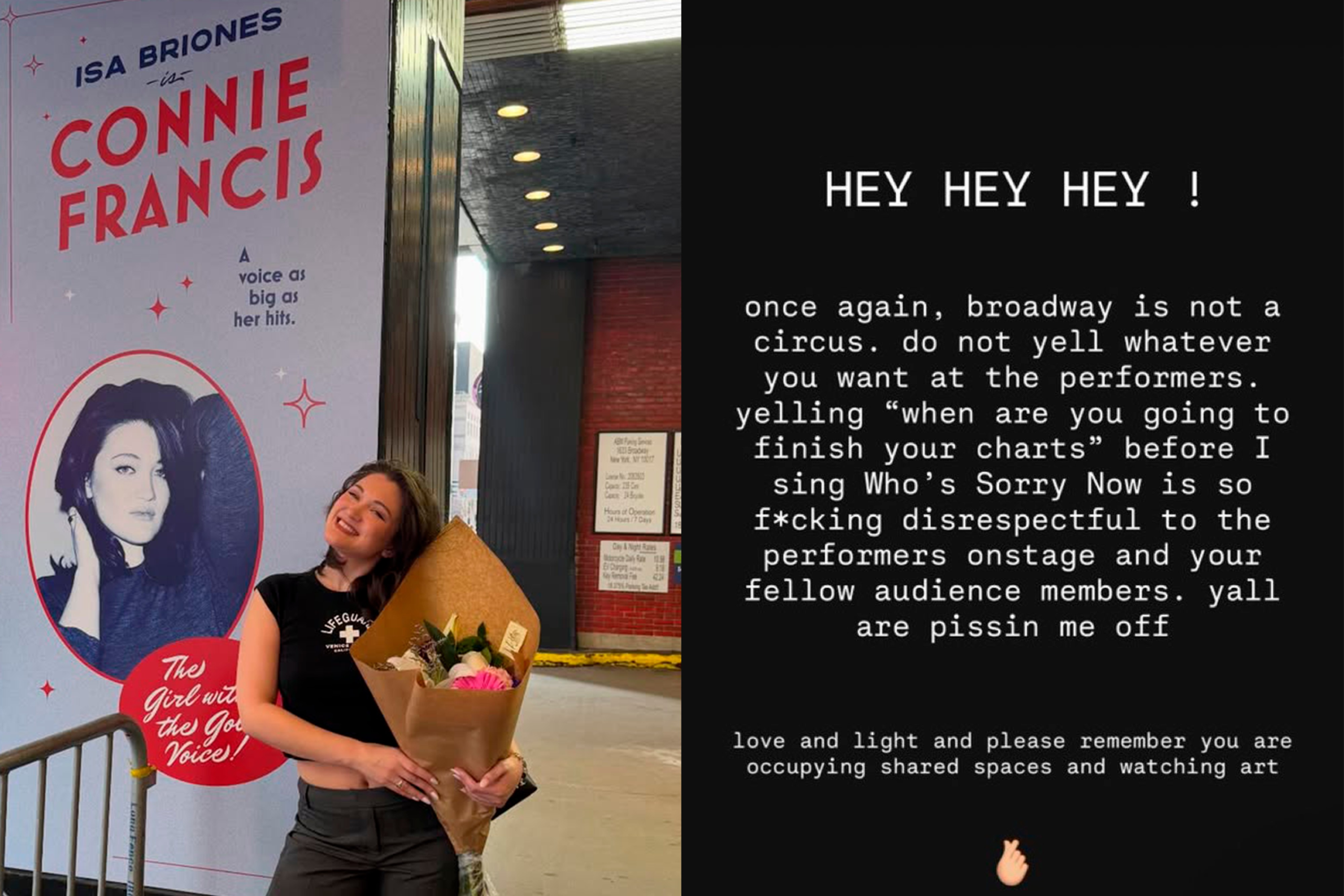 atriz-de-‘the-pitt’-critica-gritos-de-fas-da-serie-durante-musical-na-broadway:-‘nao-e-um-circo’