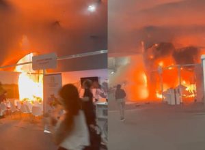 incendio-na-cop30:-13-pessoas-recebem-atendimento-apos-inalarem-fumaca,-diz-onu