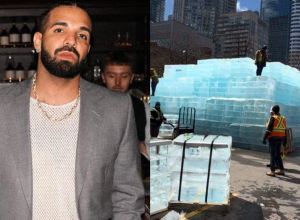 drake-instala-‘palacio-de-gelo’-no-canada-para-divulgar-album-e-bombeiros-intervem-por-seguranca