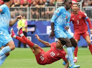 portugal-e-rd-congo-empatam;-congoleses-marcam-primeiro-gol-em-copas